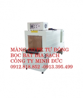 Máy co PE tự động, bọc bát đĩa sạch